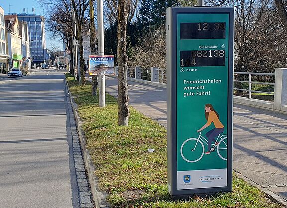 Am 31.12.2025 um 12:34 Uhr zeigte die Dauerzählstelle an der Friedrichstraße 682.138 Radfahrer an, die seit 01.01.2025 auf der Fahrbahn vorbeigefahren sind.